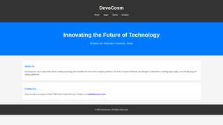 Thumbnail of devocosm.com