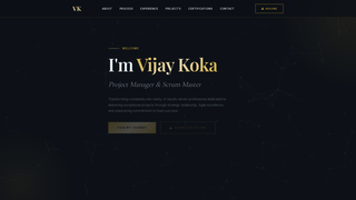 Screenshot of kokavijay.com