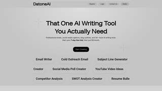 Thumbnail of datoneai.com