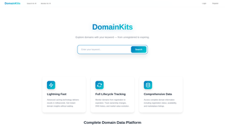 Thumbnail of domainkits.com