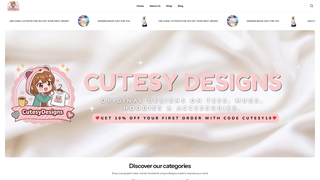 Thumbnail of cutesydesigns.com