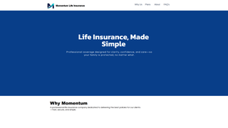 Thumbnail of momentumlifeinsuranc.com