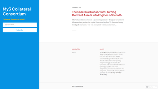 Thumbnail of collateralconsortium.com