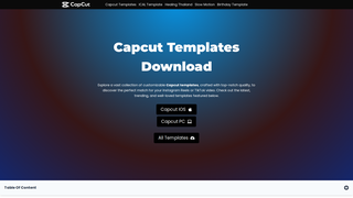 Thumbnail of capcuttemplatesnew.com