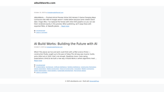 Thumbnail of aibuildworks.com