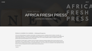 Thumbnail of africafreshpress.org