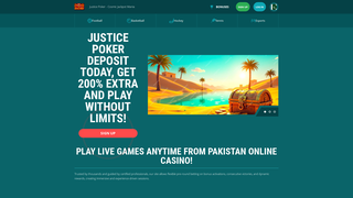 Thumbnail of justicepokerj.com