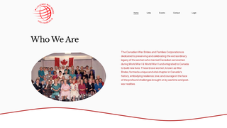 Thumbnail of canadianwarbridesandfamilies.com