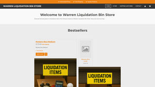 Thumbnail of warrenliquidationbinstore.com