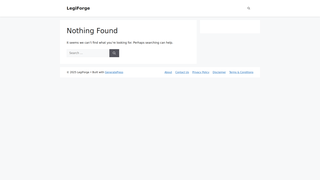 Thumbnail of legiforge.com