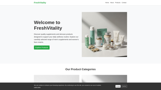 Thumbnail of freshvitalities.com