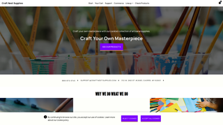Thumbnail of craftnestsupplies.com