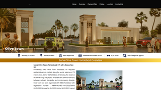 Thumbnail of olivetownfaridabad.com