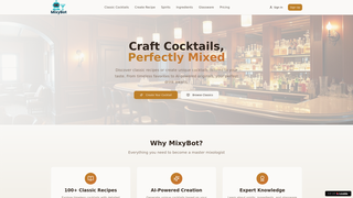 Screenshot of mixybot.com