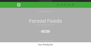 Thumbnail of farzadfoods.com