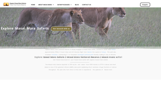 Thumbnail of exploremasaimarasafaris.com