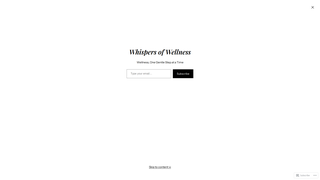 Thumbnail of whispers-of-wellness.com