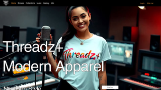 Thumbnail of threadzplus.com