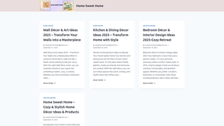 Thumbnail of sweethomedecori.com