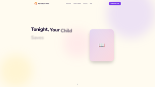 Screenshot of mybabyishero.com