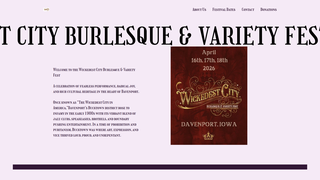 Thumbnail of wickedestcityburlesqueandvarietyfest.com