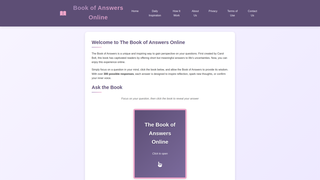 Thumbnail of bookofanswersonline.com