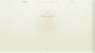 Screenshot of arasibawellness.com