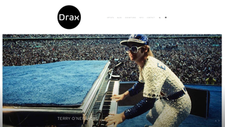 Screenshot of draxgallery.com