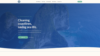 Screenshot of coastalcleans.org