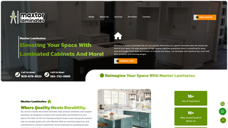 Thumbnail of maxtorlaminates.com