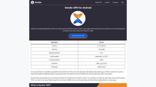 Thumbnail of xenderaps.com