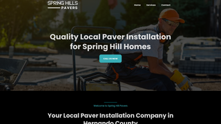 Thumbnail of springhillpavers.com