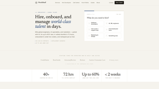 Screenshot of worldstaff.org
