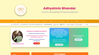 Thumbnail of adhyatmikbhandar.com