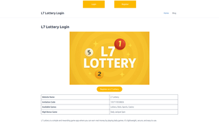 Thumbnail of l7lotteryx.com