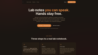 Screenshot of lab-logger.com