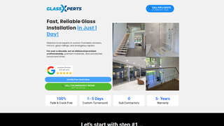 Thumbnail of myglassxperts.com