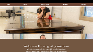 Thumbnail of emmazclark.com