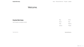 Thumbnail of keyleemarineau.com