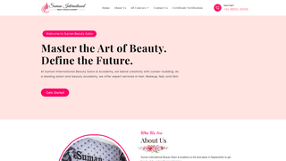 Thumbnail of sumaninternationalbeautysalonnacademy.com