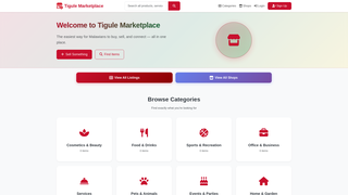 Thumbnail of tigulemarketplace.com