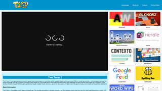 Thumbnail of texttwist2.org