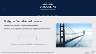 Thumbnail of bridgelinetranslational.com
