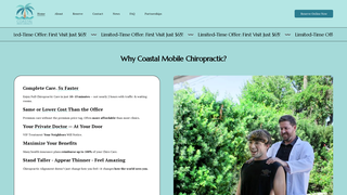 Thumbnail of thecoastalchiro.com