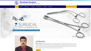 Thumbnail of shreetamsurgical.com