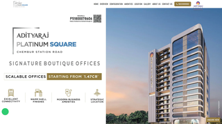 Thumbnail of adityarajplatinumsquare.com