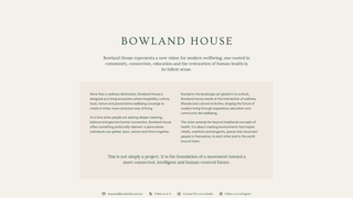Screenshot of bowlandhouse.com