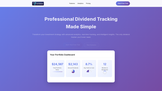 Thumbnail of trackmydividend.com