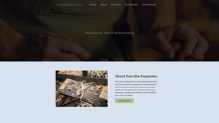 Thumbnail of camthecarpenter.com