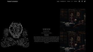 Screenshot of rjuart.com